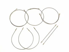 Copper Nickel Brake Line Kit. All Lines Cut To Length And Flared With Fittings