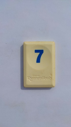 Pièce détachée tuile bleu jeu de société Rummikub le rami des chiffres Parker - Imagen 16 de 41