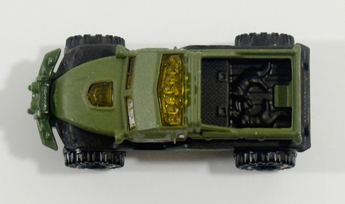 2013 Matchbox Road Raider Military Police Army Green 1:64 Loose Diecast Vehicle - Picture 6 of 8