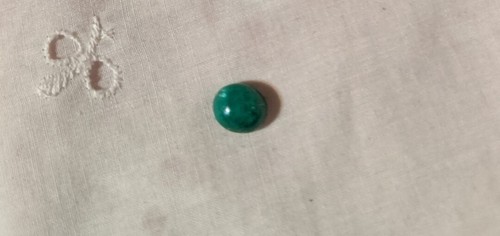 Ct Natural Colombian Oval Polished Cabochon Emerald Loose Gemstones Ring Size - Picture 12 of 12