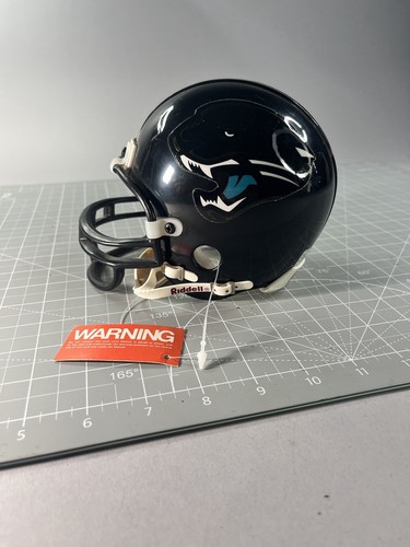 Vintage Mark Brunell Signed Riddell Jacksonville Jaguars Speed Mini-Helmet 3 5/8 - Picture 5 of 10