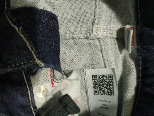 TRUE RELIGION JEANS KIDS GIRLS DENIM LEGGING EUC Size 5 @31 - Picture 7 of 9