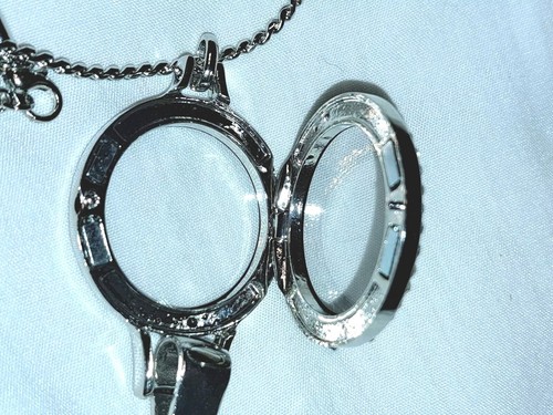 ¡Nuevo! Medallón de cordón con cuentas de plata - Imagen 7 de 8