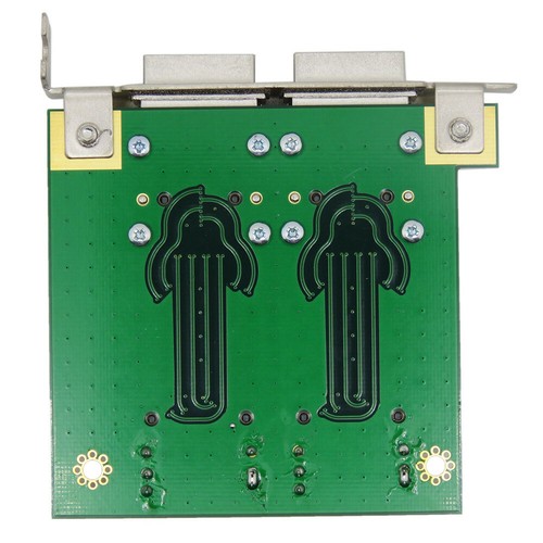 1Pcs SFF-8087 To 2 Port External HD SAS SFF-8088 PCI Mini SAS Card Adapter Board - Picture 6 of 6