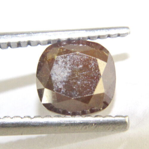 Diamante corte rosa brillante rojo con forma de cojín transparente de 1,41 quilates 6,34 x 6,03 x 3,82 mm - Imagen 8 de 21