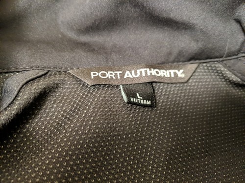 Onward Port Authority Damen L Schwarz Pullover Windbreaker mit Club Car Logo Neu ohne Etikett - Bild 8 von 11