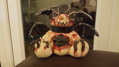 Fractured Teddy - Gruseliger Teddybär, Gothic, Emo, Hellraiser, Hand Made - Gargoyle