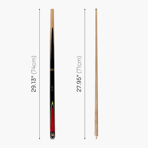 Juego de tacos y estuche BCE Mark Selby Signature Heritage 57 pulgadas punta de 9,5 mm - Imagen 21 de 32
