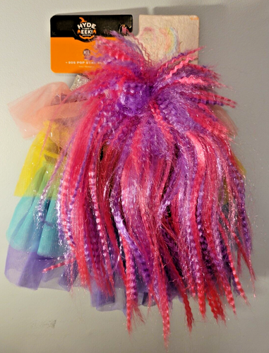 Hyde and Eek Boutique Pet 80's Pop Star Size M/L Halloween Costume (NEW) PSJ - Picture 1 of 6