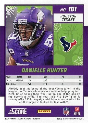 2024 Score-A-Treat Football Cards - You Pick - Free Shipping - Picture 90 of 136