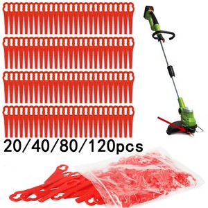 40*Plastic Blades For Florabest LIDL FRTA 20 A1 Lidl IAN 282232 Accessories
