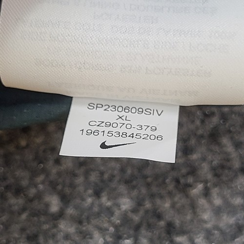 Nike Jacket Mens Extra Large Green Zip Windbreaker Running Hoodie Repel UV 40+ - Picture 13 of 20