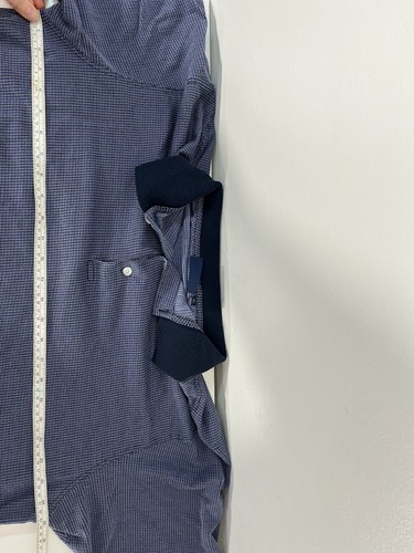 Bobby Jones Player Mens Size XL Golf Polo Short Sleeve Blue - Imagen 6 de 8