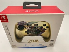 Nintendo Switch Wireless Controller The Legend of Zelda Link Gold Power A