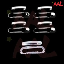 For Jeep 05-10 Grand Cherokee 4D Chrome Door Handle Cover W//O Passenger Keyhole