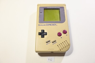 Vintage Original Nintendo Game Boy KOR: Mini Comboy Gray 1989