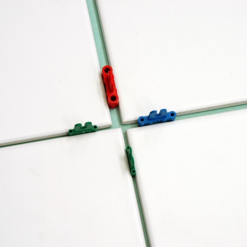 50 Fliesen Fit Fliesenkreuze 6mm und 7mm Fuge Fliesenabstandshalter Fugenkreuze - Bild 8 von 8