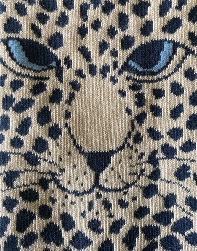 MISS SPARROW Leopard Print Socks Womens Girls Ladies 3-7 Animal Pattern Big Cat - Picture 3 of 9