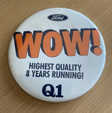 VINTAGE FORD MOTOR COMPANY PIN PINBACK BUTTON WOW! Highest Quality 8 Years Q1