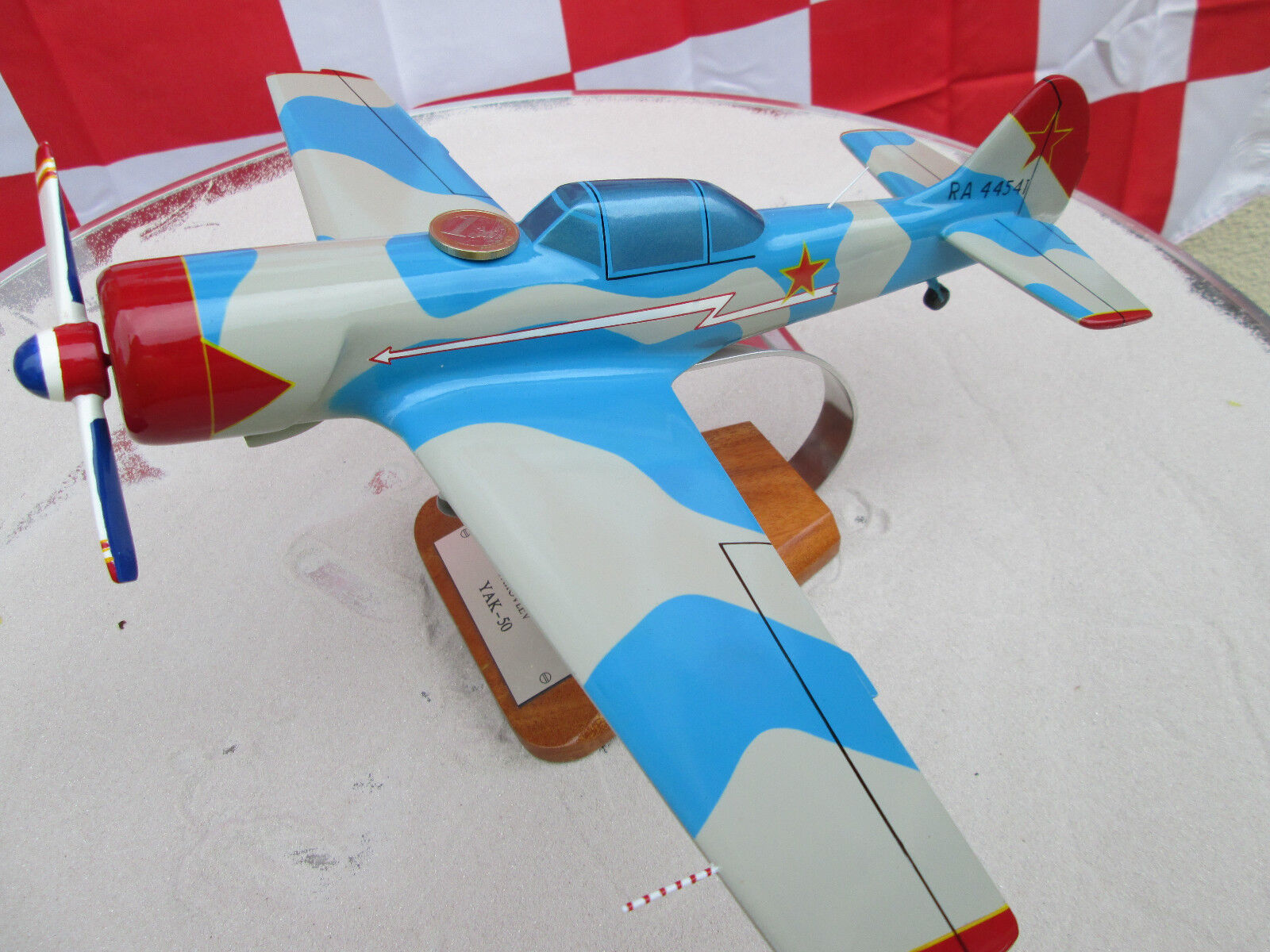 Yakovlev YAK 50 Normandie-njemen 1 24 HUGE AVION aircraft yakair Yakovlev YAK 50 Normandie-njemen 1 24 HUGE AVION aircraft yakair