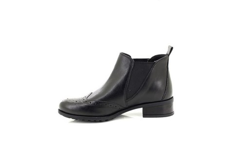Donna Robuste Comfort Di Plus Doppio Da Pelle Chelsea Rinforzo zzSTwU