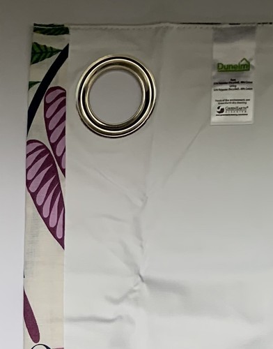 Dunelm Lucinda Multicolour Floral Blackout Eyelet Curtains 66"x54", 66"x72,66x90 - Picture 12 of 16