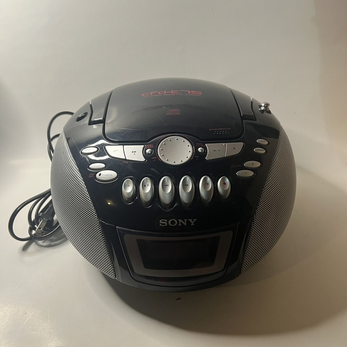 Sony CFD-E75 CD/Radio/Cassette Boombox for sale online | eBay