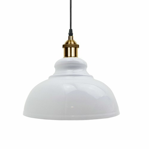 Luz colgante de techo de metal loft industrial retro de colección Reino Unido - Imagen 30 de 51