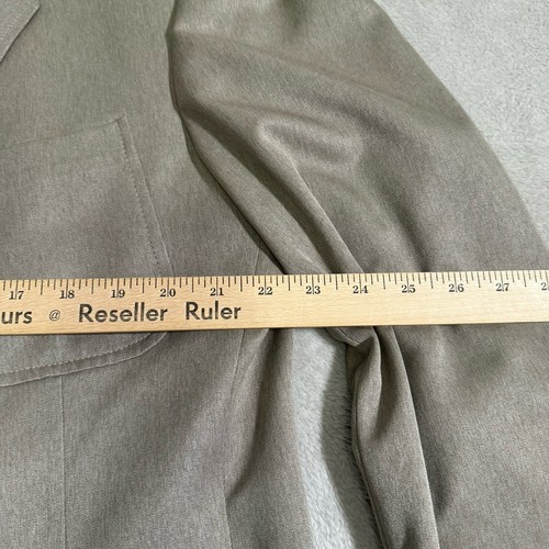 Norm Thompson Size 46L Tan Men's Blazer - Picture 4 of 9