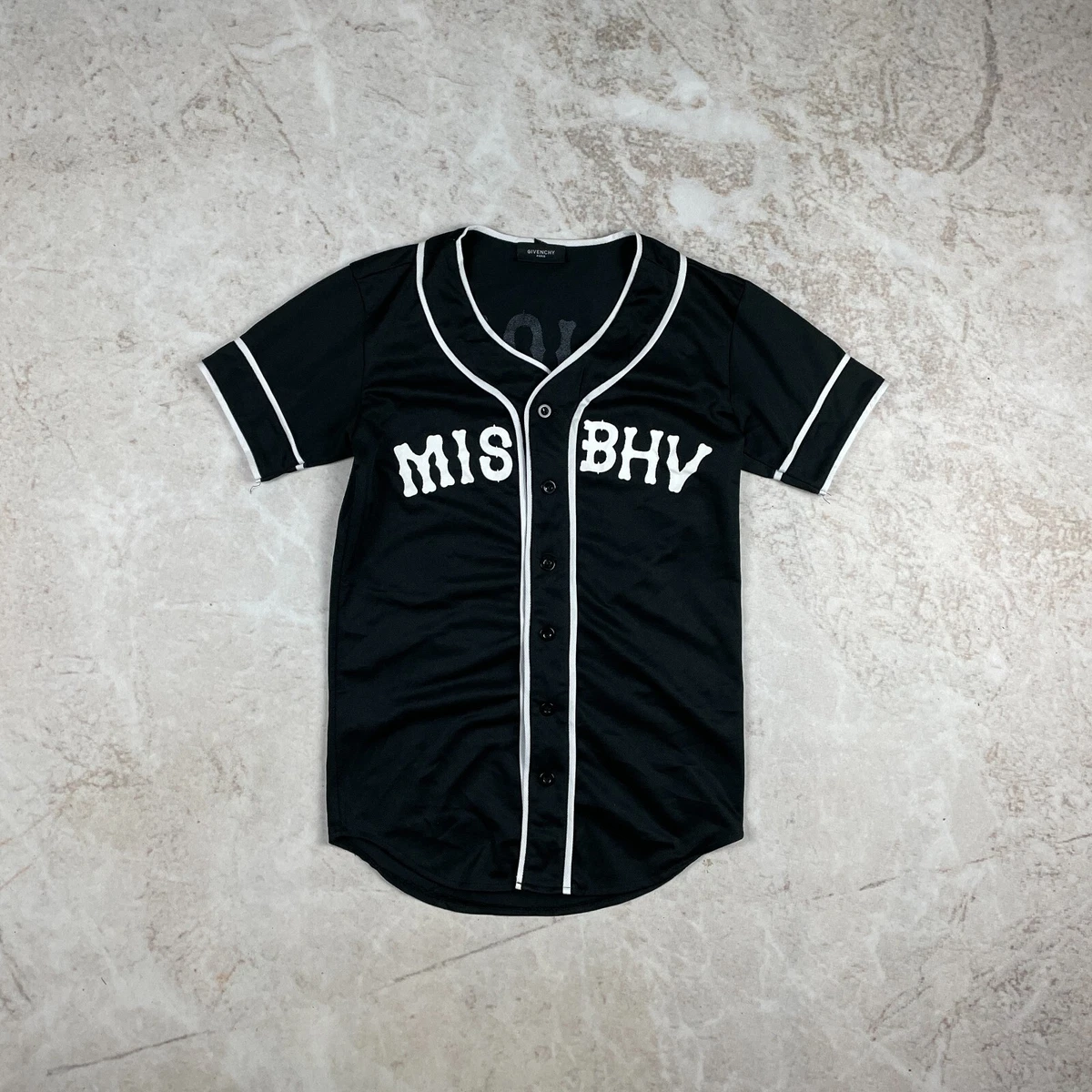Givenchy Misbhv Baseball Button Jersey Y2k T Shirt eBay