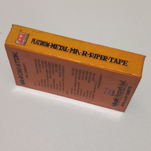 TDK PLATINUM MA-R METAL ALLOY SUPER TAPE original indonesia tapes rare - Bild 10 von 13