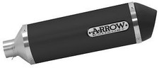 53533ANN - Silenciador Escape Arrow Urban Aluminio Dark KYMCO DOWNTOWN 350i