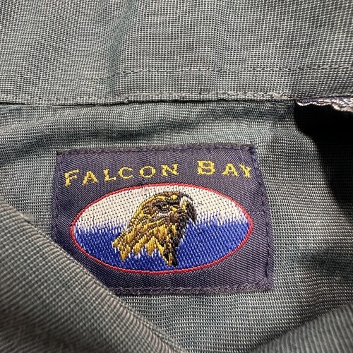 Vintage Falcon Bay Pearl Snap Shirt Mens XXL Evergreen Western Long Sleeve - Picture 4 of 10