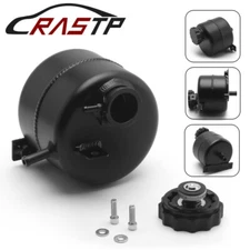 Black Polished Radiator Header Water Coolant Expansion Tank for Mini Cooper S