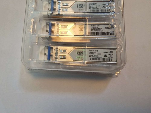 Lot of 5 Cisco GLC-LH-SMD DDM Gigabit 1000BASE-with Holograms 10-2625-01 - 第 2/2 張圖片