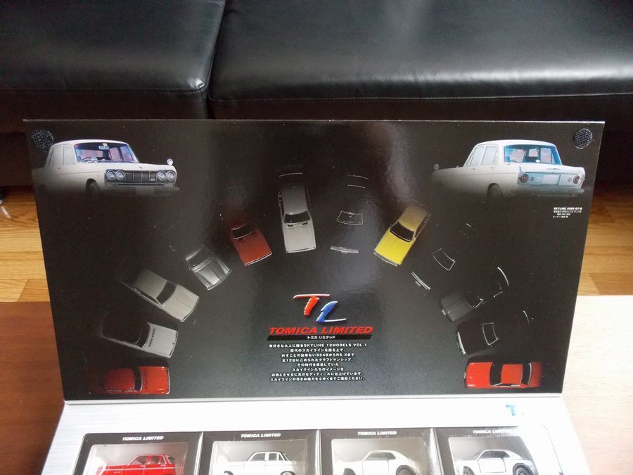 ミニカー TOMICA SKYLINE 12 MODELS VOL.1 Tomica Limited Nissan Skyline 12 Models Famous cars of the