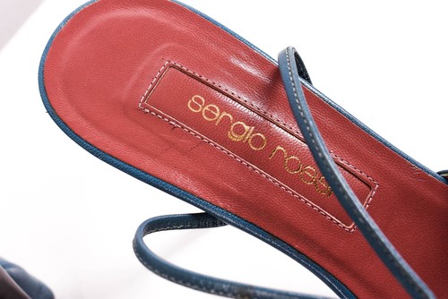 Ladies Sergio Rossi Pumps Heels Shoes / Leather Clutch Handbag Shoes size EU35 - Picture 3 of 10