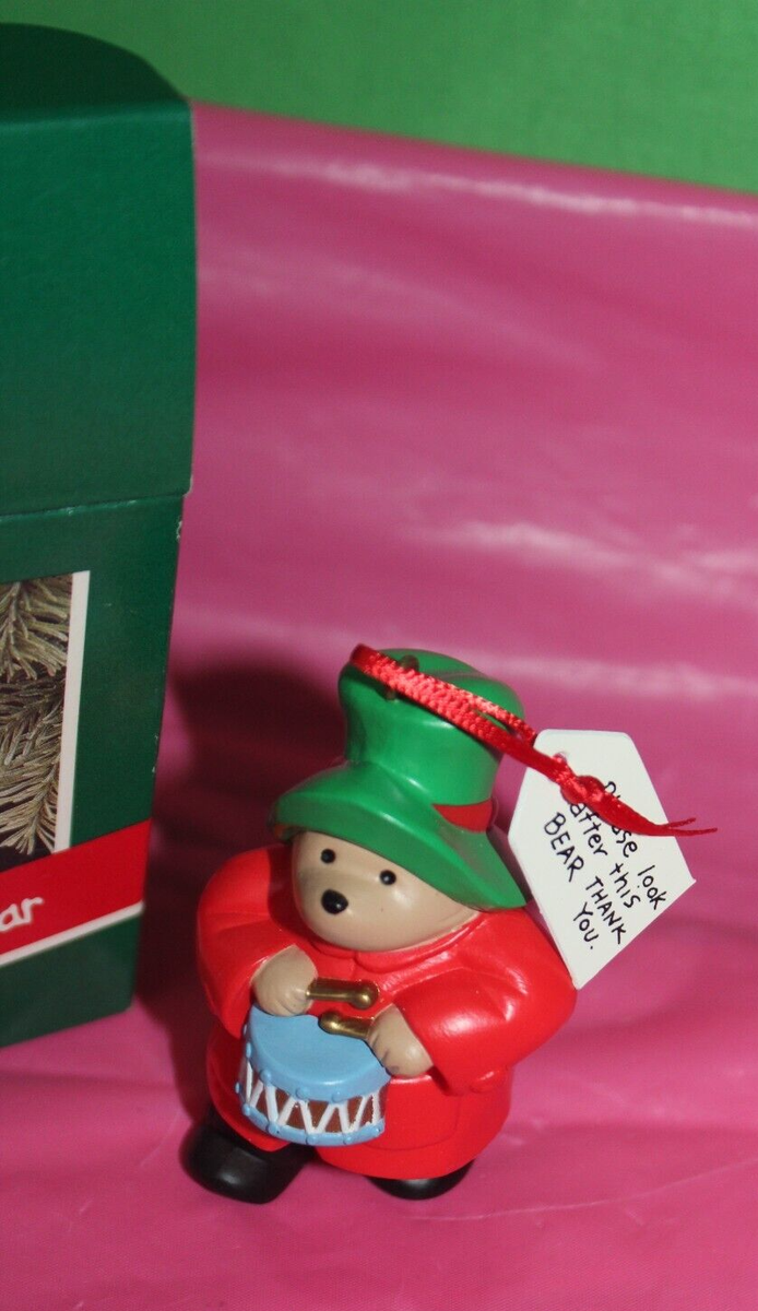 Hallmark Keepsake Ornament Paddington Bear Vintage Holiday