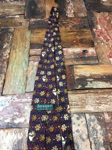 Davenport Looney Tunes Taz Tasmanian Devil Tie 1996 Warner Brothers Unisex - Picture 6 of 7