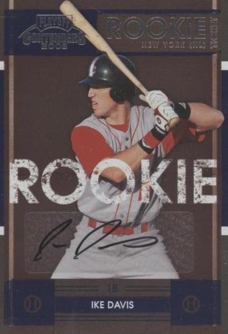 2008 Playoff Contenders - Ike Davis #84 - 1 of 1