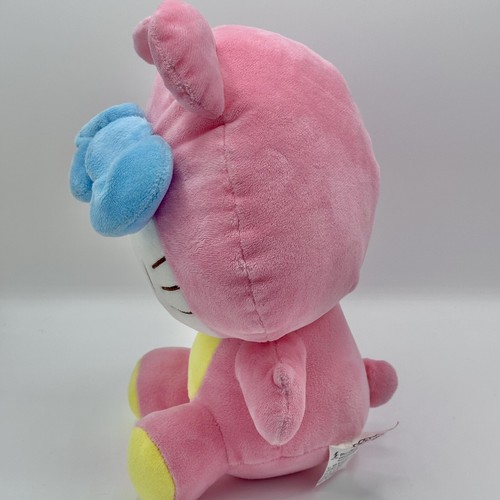 2020 Sanrio 12” Pink Hello Kitty Frog Costume Lily Plush Doll Figure Item 208081 - Picture 15 of 24