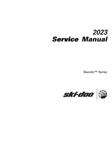 Skidoo SKANDIC Service Manual | 2023 | USB & Link - Imagen 1 de 15