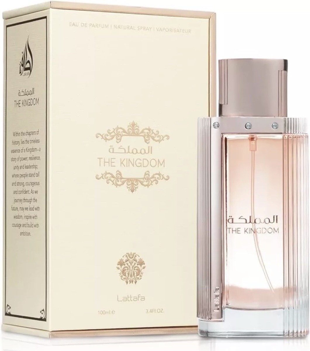 Lattafa THE KINGDOM for Women 100ml 香水 Lattafa The Kingdom Eau De Parfum Spray for Women, 3.4 Ounce