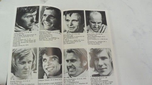 Vintage Lot 2 Grand Prix Guide 1974 + Marlboro GP Guide Book - Bild 20 von 24