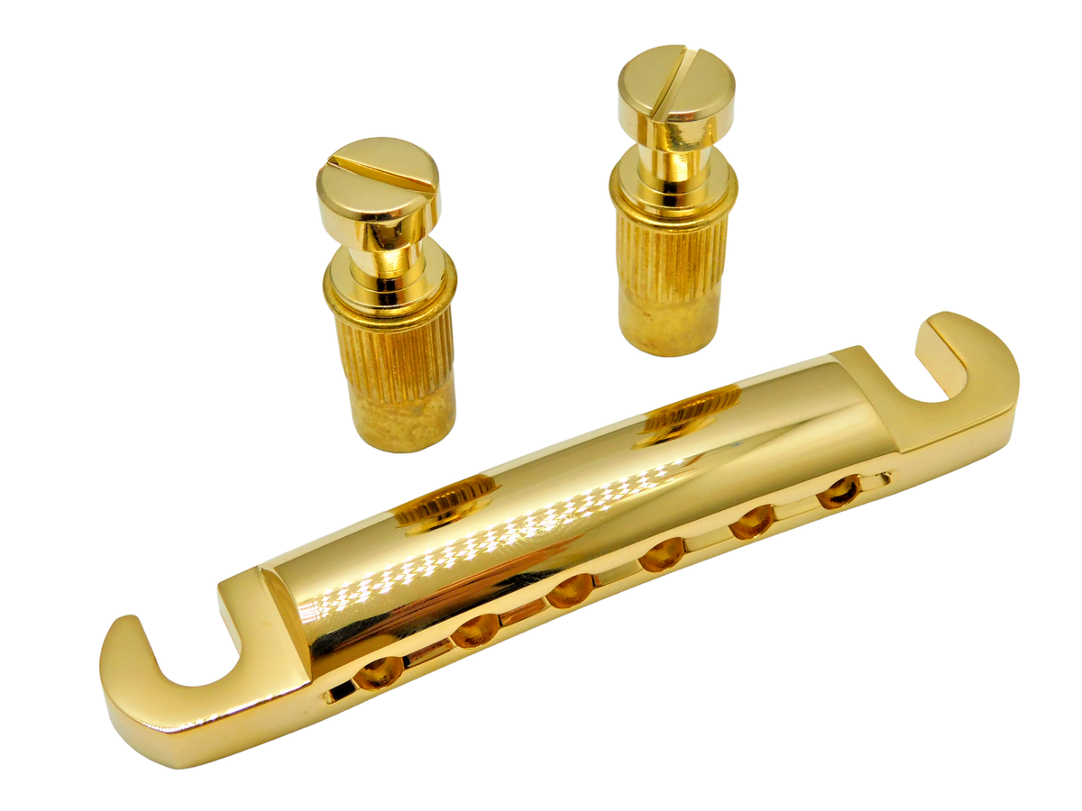 Epiphone Les Paul SL エレキギター +ゴールドパーツ Tailpiece Stop Bar for Epiphone Les Paul Import Guitar, Metric