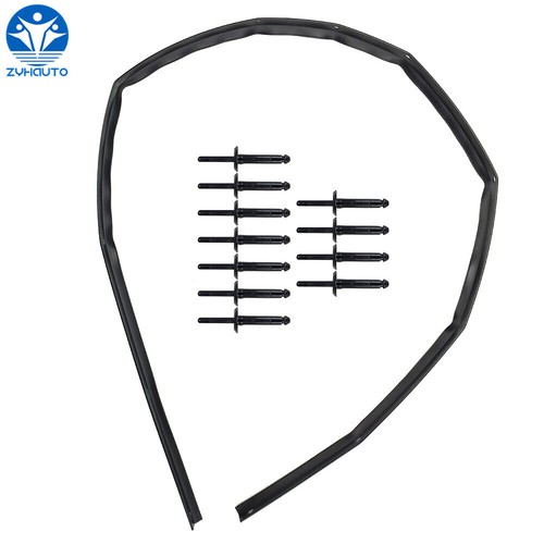 Sello y remaches del capó del parachoques delantero fascia 68051392AB para Dodge Challenger 2008-2019 - Imagen 2 de 7