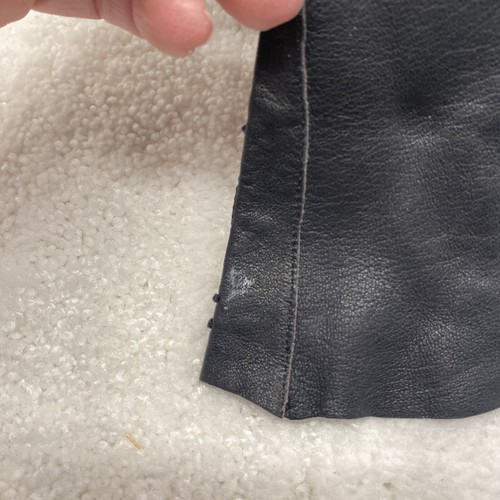 Postman's Leather Black Glove Vintage Mid Arm Length Small Size 7 - Picture 4 of 4