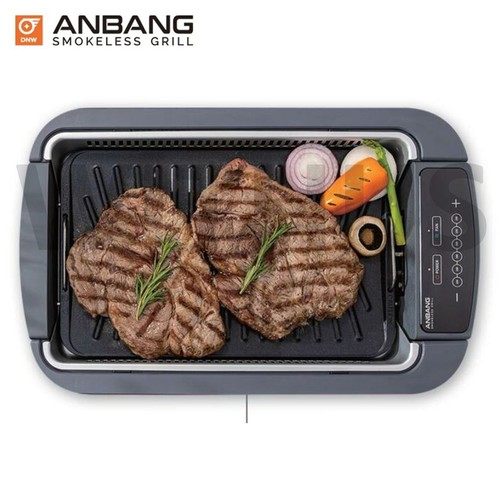 ANBANG Grill AB901MF Smokeless Grill Electric Indoor Grill BBQ Party-Beige 220V_ - Picture 3 of 7