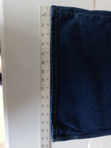 Neu mit Etikett Levis Jeans Gr. 34 Herren blau lose breit gestapeltes Bein 40x30 tatsächlicher mittlerer Anstieg - Bild 20 von 24