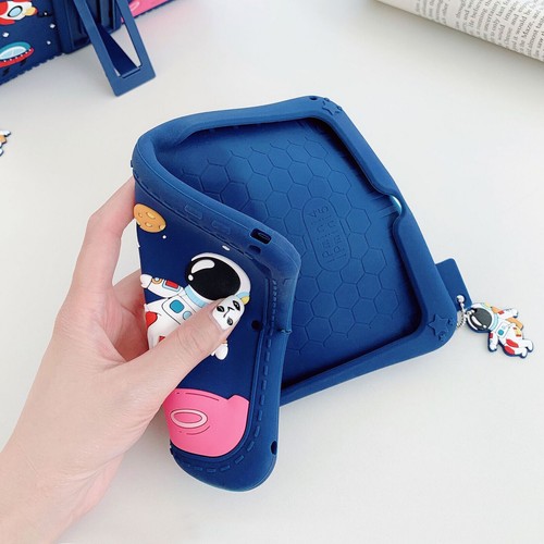 For iPad Air1/2nd mini 4/5th Gen Duty silicone Tablet Case Cover Stand Type - Picture 8 of 14